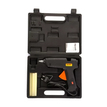 Клеевой пистолет с выключателем 11 мм, в кейсе, 80 Вт, 10 г/мин Sparta 93020 купить в Ижевске