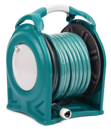 Набор RACO поливочный: катушка для шланга универс.,шланг поливоч.1/2&quot;x25 м, шланг соед.1/2&quot;x 1,5 м, поливоч. арматура 4260-55/590 купить в Ижевске