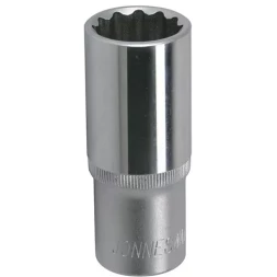 Головка торцевая 12-гранная глубокая 1/2"DR 9 мм S04HD4709 Jonnesway 49059