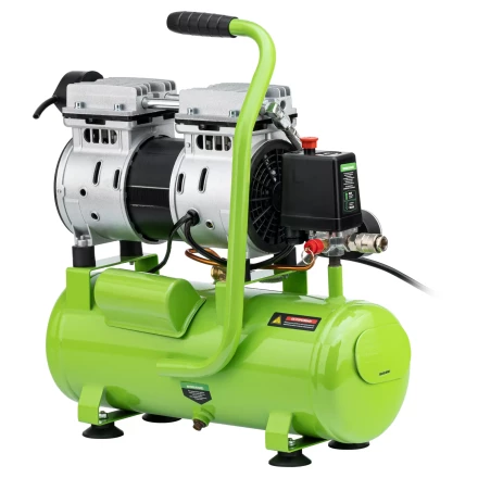 Компрессор безмаслянный малошумный Сибртех МБ 750/10,750 Вт, 10 л, 150 л/мин 58001 купить в Ижевске