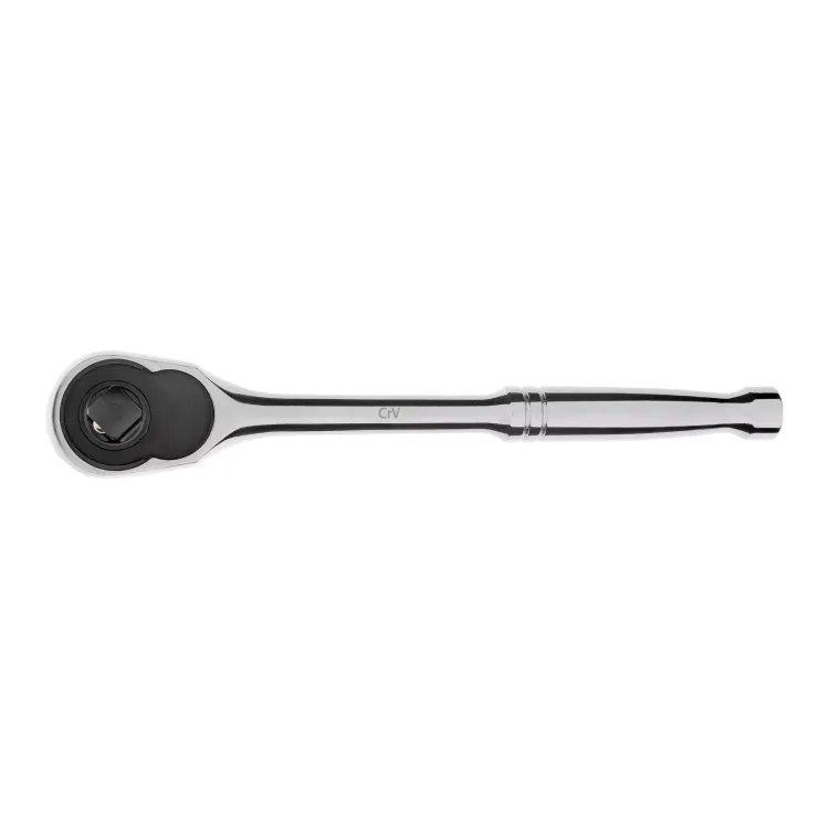 Ключ-трещотка 1/2" Gross 14052, CrV, 120 зубьев, цельнометаллический, хром купить в Ижевске