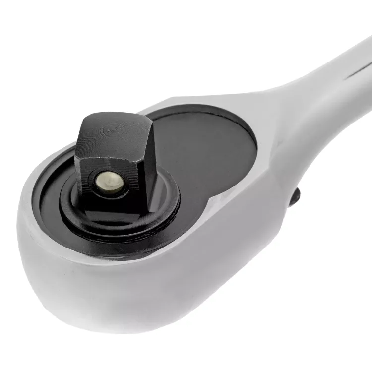 Ключ-трещотка 1/2" Gross 14052, CrV, 120 зубьев, цельнометаллический, хром купить в Ижевске