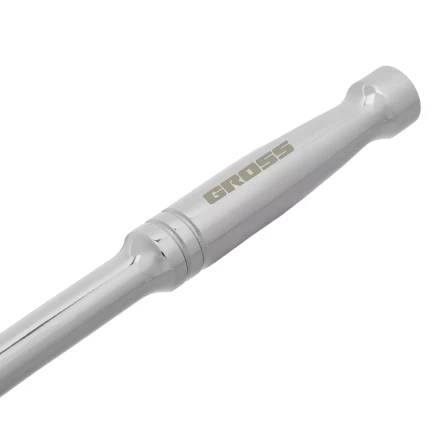 Ключ-трещотка 1/2&quot; Gross 14052, CrV, 120 зубьев, цельнометаллический, хром купить в Ижевске