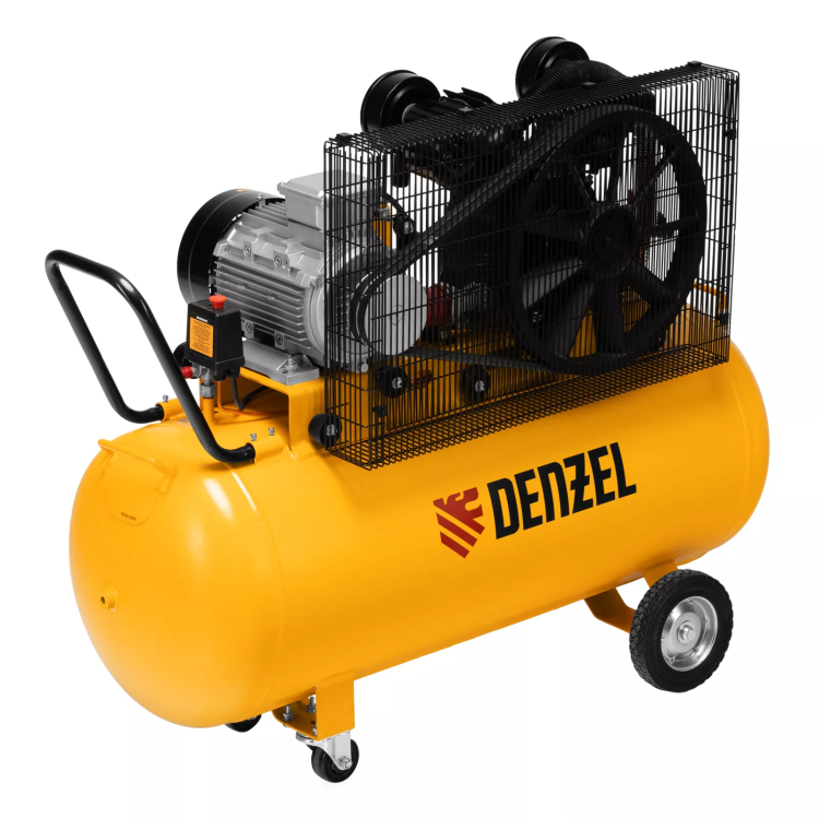 Компрессор воздушный рем. привод Denzel BCV 5500-T/200, 5,5 кВт, 200 литров, 850 л/мин купить в Ижевске