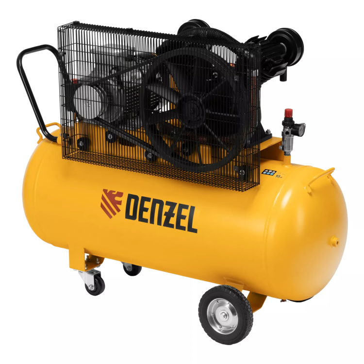 Компрессор воздушный рем. привод Denzel BCV 5500-T/200, 5,5 кВт, 200 литров, 850 л/мин купить в Ижевске