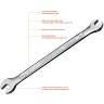 Ключи гаечные рожковые KRAFTOOL, Cr-V, DIN 3110 27033-06-07 купить в Ижевске