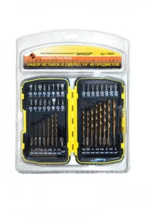 Набор вставок 1/4 40 предметов 19820 купить в Ижевске