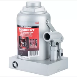 Домкрат гидравлический бутылочный 25 т h подъема 240–375 мм  MATRIX MASTER 50733
