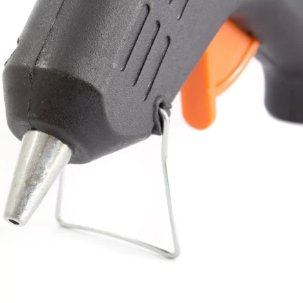 Клеевой пистолет с выключателем 7 мм в кейсе, 20 Вт, 5 г/мин Sparta 93019 купить в Ижевске