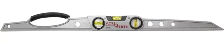 Уровень ЗУБР &quot;ACURATE 2&quot; литой алюминиевый, фрезерованный, эргономичная рукоятка, 3 ампулы, 80 см 34592-080 купить в Ижевске