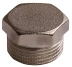 Заглушка GENERAL FITTINGS никелированная латунь, 6-ти гранная головка, наружная резьба, 1&quot; 51097-S-1 купить в Ижевске