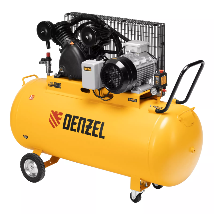 Компрессор воздушный рем. привод Denzel BCV 5500-T/270, 5,5 кВт, 270 литров, 850 л/мин купить в Ижевске