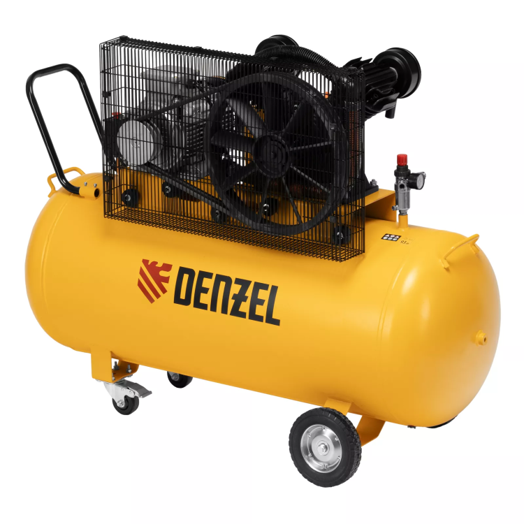 Компрессор воздушный рем. привод Denzel BCV 5500-T/270, 5,5 кВт, 270 литров, 850 л/мин купить в Ижевске