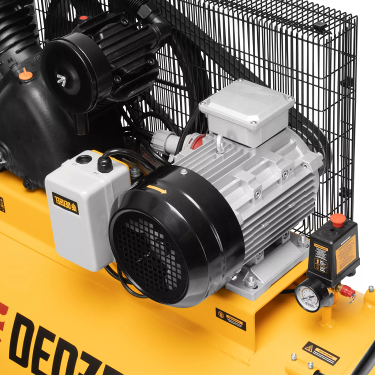 Компрессор воздушный рем. привод Denzel BCV 5500-T/270, 5,5 кВт, 270 литров, 850 л/мин купить в Ижевске