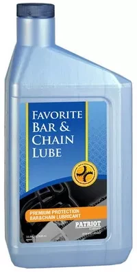 Масло для смазки цепи FAVORITE BAR&amp;CHAIN LUBE 0.946 л PATRIOT GARDEN