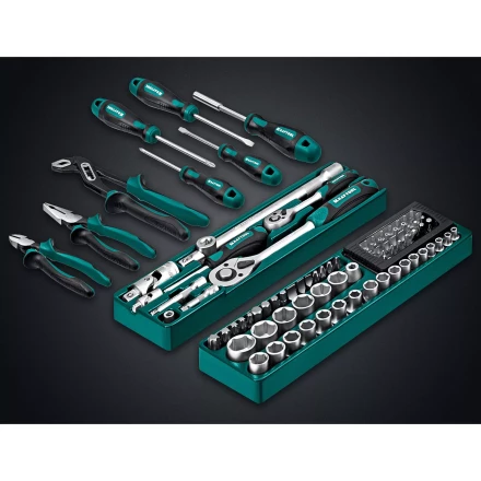 Универсальный набор инструмента в металлическом боксе, 99 предм. 27978-H99 купить в Ижевске