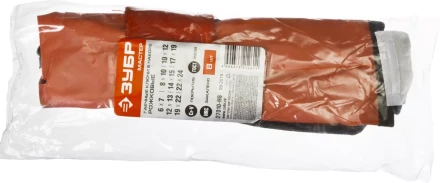 Набор ЗУБР &quot;МАСТЕР&quot;: Ключ гаечный рожковый, Cr-V сталь, хромированный, 6-24мм, 8шт 27010-H8 купить в Ижевске