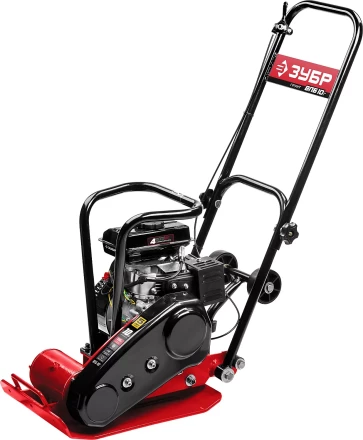 ЗУБР 10 кН, 50 кг, бензиновая виброплита (ВПБ-10 Г) купить в Ижевске