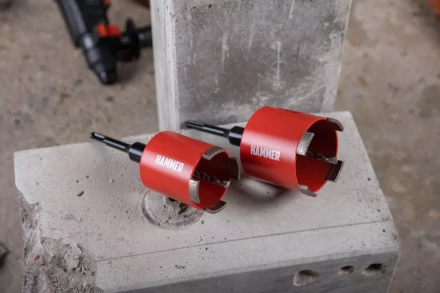 Коронка алмазная HAMMER Ф82мм (242-504) купить в Ижевске