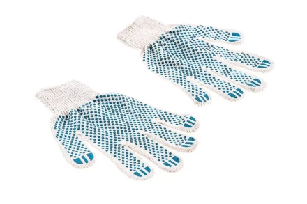 Перчатки ХБ 5 нитей с ПВХ HAMMER 230-031 купить в Ижевске