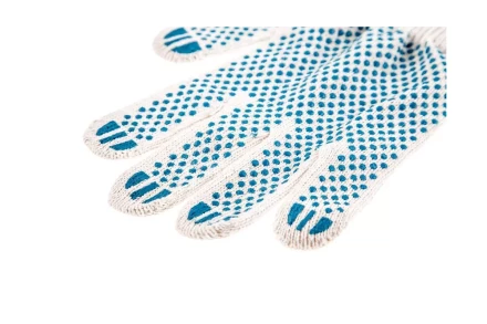 Перчатки ХБ 5 нитей с ПВХ HAMMER 230-031 купить в Ижевске