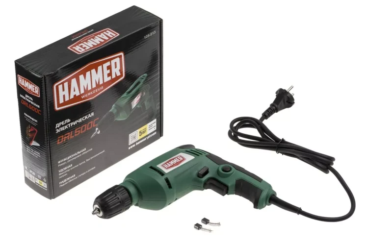 Дрель HAMMER DRL500С купить в Ижевске