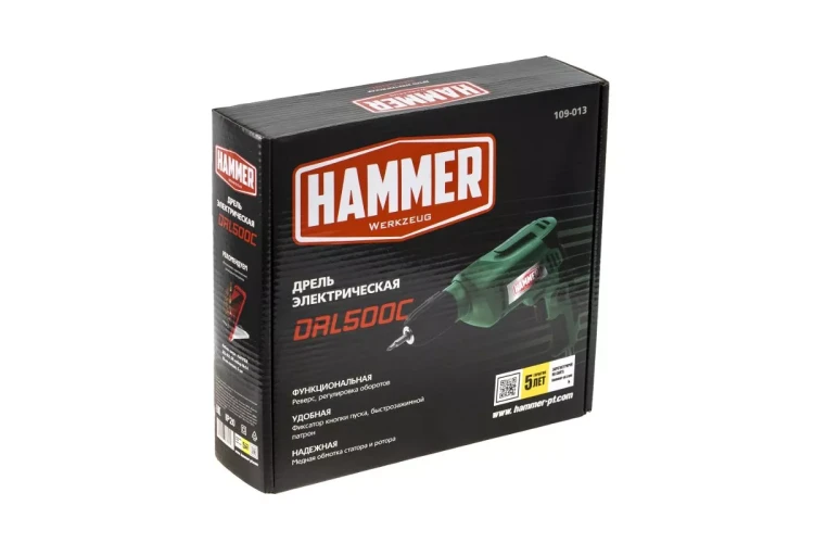 Дрель HAMMER DRL500С купить в Ижевске