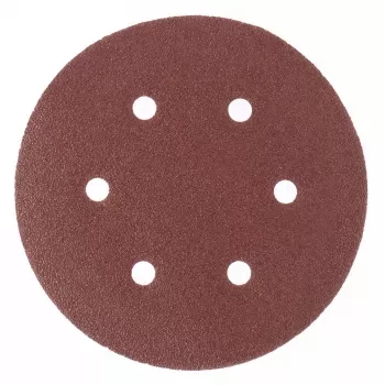 Круг абразивный на ворсовой подложке под липучку перфорированный P 120 150 мм 5 штук MATRIX 73841 купить в Ижевске