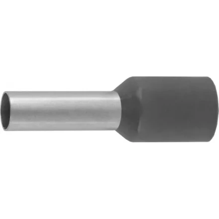 Наконечник СВЕТОЗАР штыревой, изолированный, для многожильного кабеля, серый, 4,0 мм2, 10шт 49400-40 купить в Ижевске