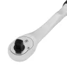 Ключ-трещотка 3/8" Gross 14054, CrV, 90 зубьев, усиленный, хром купить в Ижевске