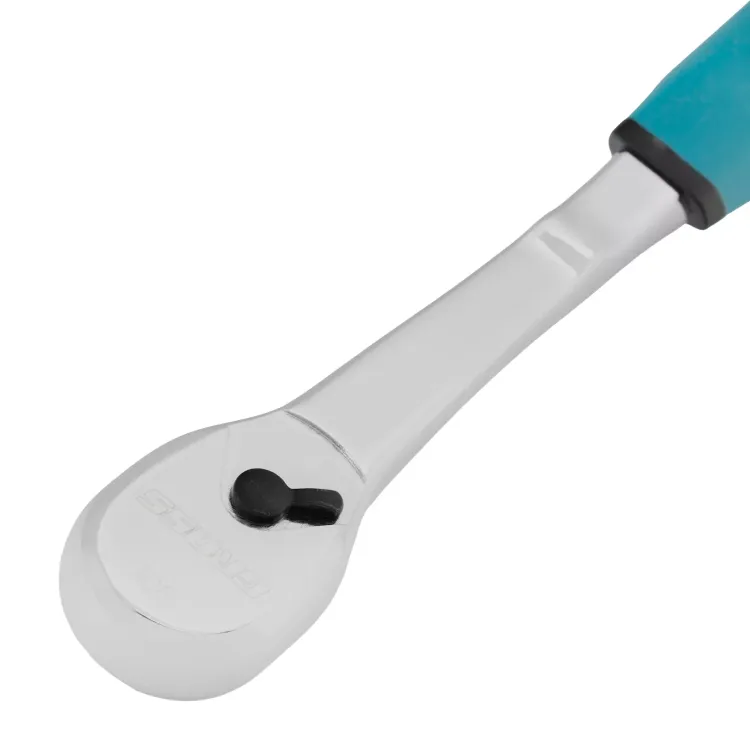 Ключ-трещотка 3/8" Gross 14054, CrV, 90 зубьев, усиленный, хром купить в Ижевске