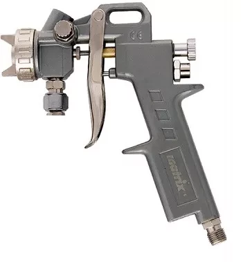 Пневматический краскопульт с нижним бачком V=0,75 л + сопла диаметром 1.2, 1.5 и 1.8 мм  MATRIX 57317 купить в Ижевске