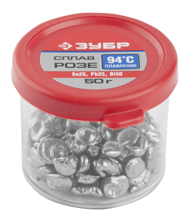 Сплавы РОЗЕ (Sn25Pb25Bi50) серия Без серии купить в Ижевске