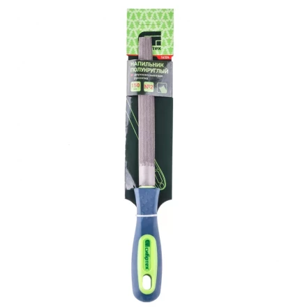 Напильник 150 мм полукруглый двухкомпонентная рукоятка №2 Сибртех 16324 купить в Ижевске