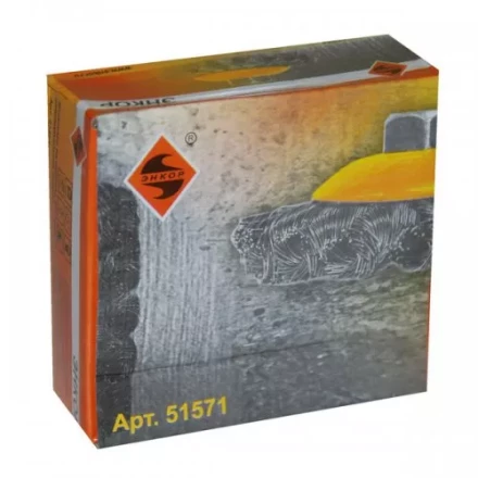 Щетка для УШМ М14/100 мм выгнутая сталь витая 51571 купить в Ижевске