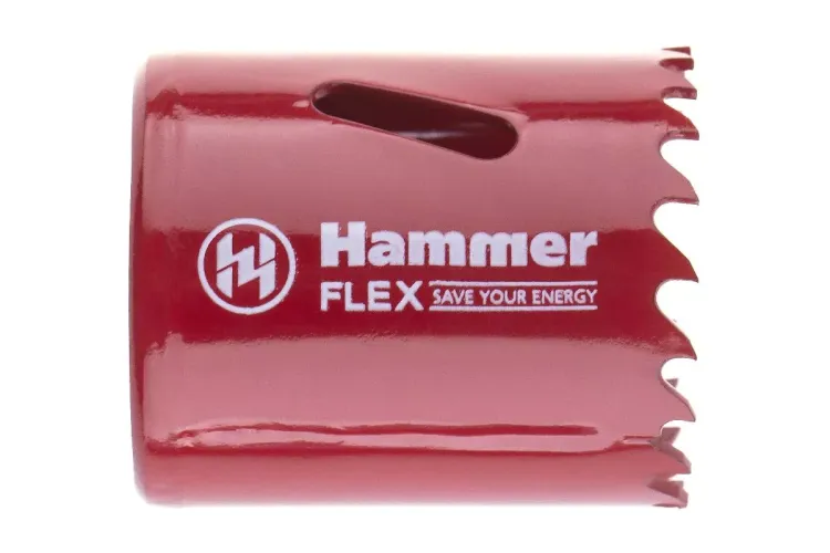 Коронка биметаллическая HAMMER Ф38х38мм 5/8" BiMETALL (224-008) купить в Ижевске