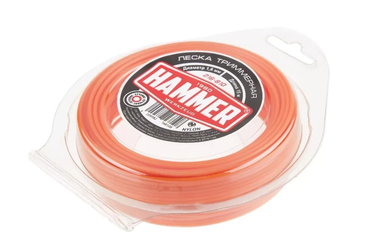 Леска для триммеров HAMMER 216-810 купить в Ижевске
