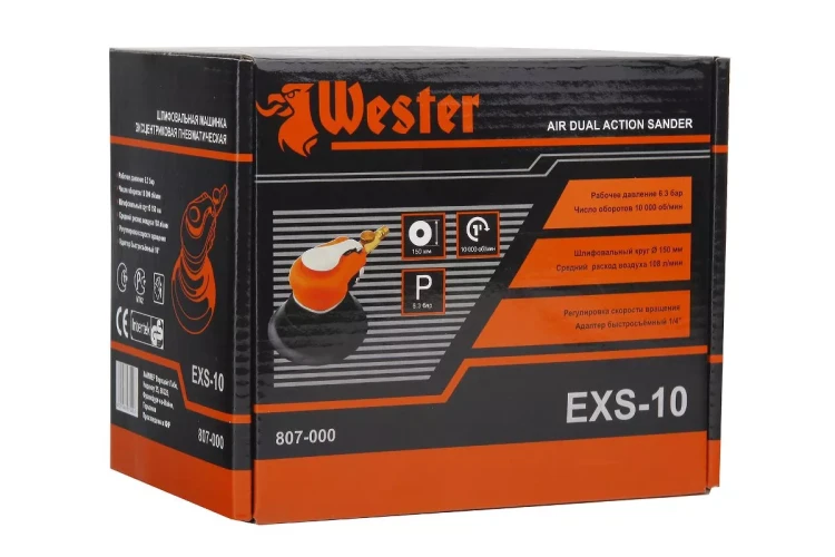 Шлифмашинка орбитальная пневматическая WESTER EXS-10 купить в Ижевске