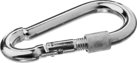 ЗУБР DIN 5299D, 5 мм, 50 шт, карабин с предохранительной гайкой (4-304555-05) купить в Ижевске