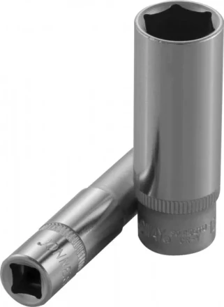 Головка торцевая шестигранная 1/4&quot; М10 удлиненная S04HD2110 Jonnesway 47230 купить в Ижевске