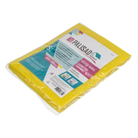 Салфетки вискозные универсальные, 300 x 380 мм, 5 шт., Home Palisad 923245 купить в Ижевске