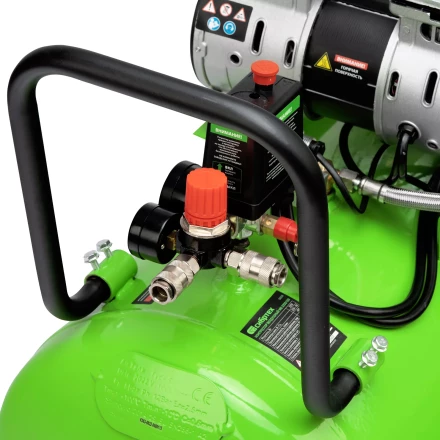 Компрессор безмаслянный малошумный Сибртех МБ 2250/100, 2250 Вт, 100л, 400 л/мин купить в Ижевске