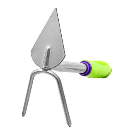 Мотыжка комбинированная 2-зубая Palisad, 85 х 190 х 275 мм, стальная, обрез. рукоятка, 630058 купить в Ижевске