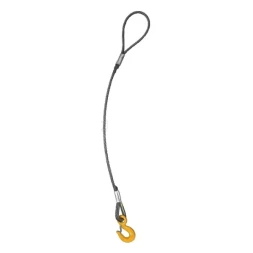 Строп канатный одноветвевой 1СК 6.3 т L=2.5 м с кч din 7.0 т опрессовка