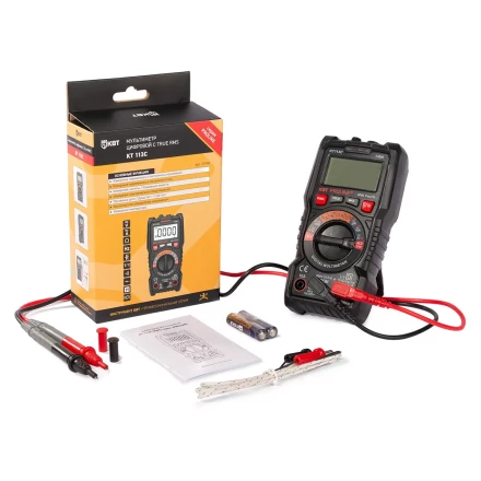 Мультиметр цифровой КВТ KT 113С с True RMS (91918) купить в Ижевске