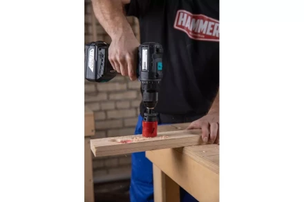 Коронка биметаллическая HAMMER Ф44х38мм 5/8&quot; BiMETALL (224-009) купить в Ижевске