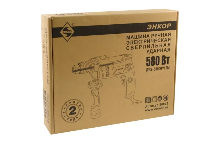 Дрель ударная ДУЭ-580ЭР/13М 50073 купить в Ижевске