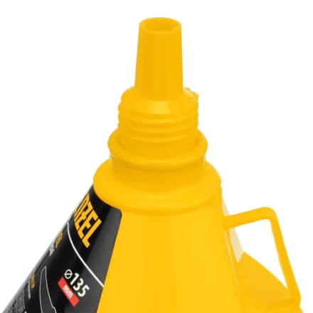 Воронка пластиковая 135 мм с металлическим ситом и гибким наконечником Denzel 537209 купить в Ижевске