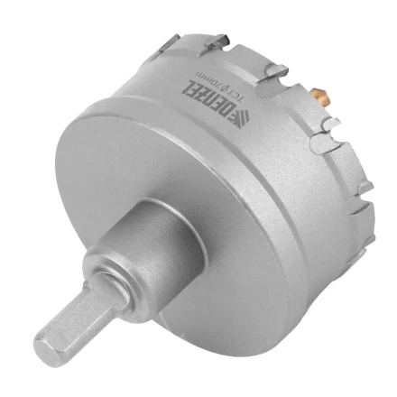 Коронка по металлу твердосплавная, 70 мм Denzel 724020 купить в Ижевске