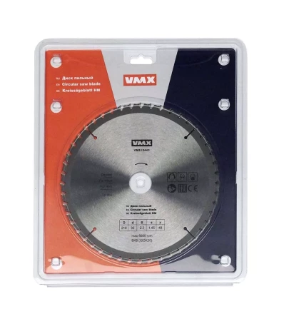 Диск пильный ф210х30 z48 дерево тонкий VMX 512443 купить в Ижевске